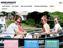 Tablet Screenshot of mokumbootverhuur.nl
